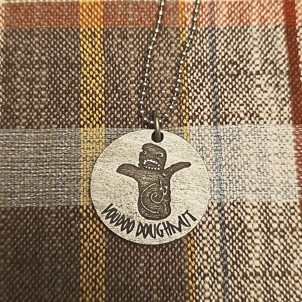 Voodoo Donuts Medallion Necklace